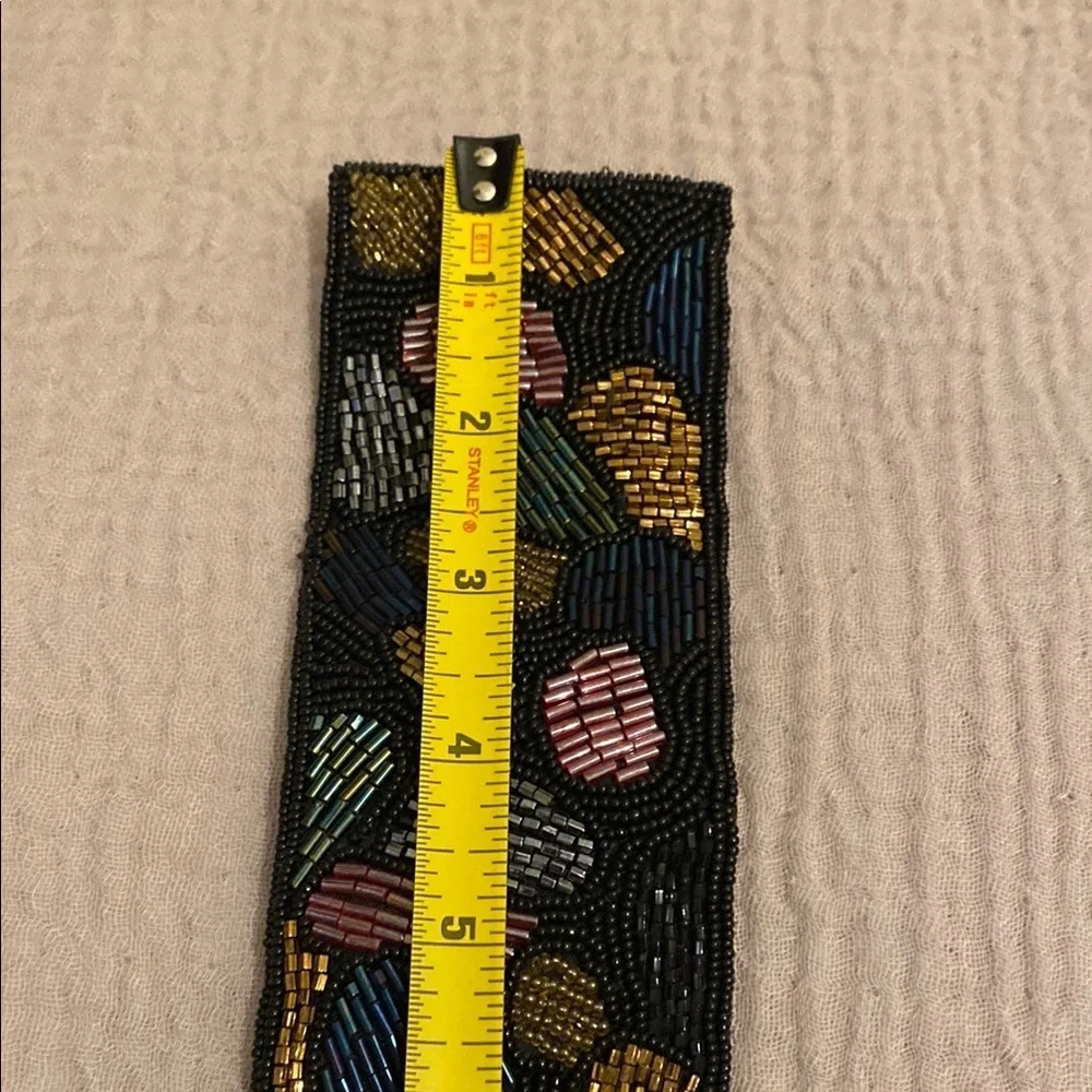 La Regale Colorful Beaded Headband. Size Xs/ S